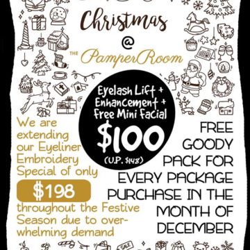 We are bringing another Christmas Promotion this 2018! Get Pretty Beautiful for Christmas