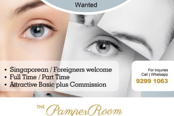 The Pamper Room is hiring Beauticians